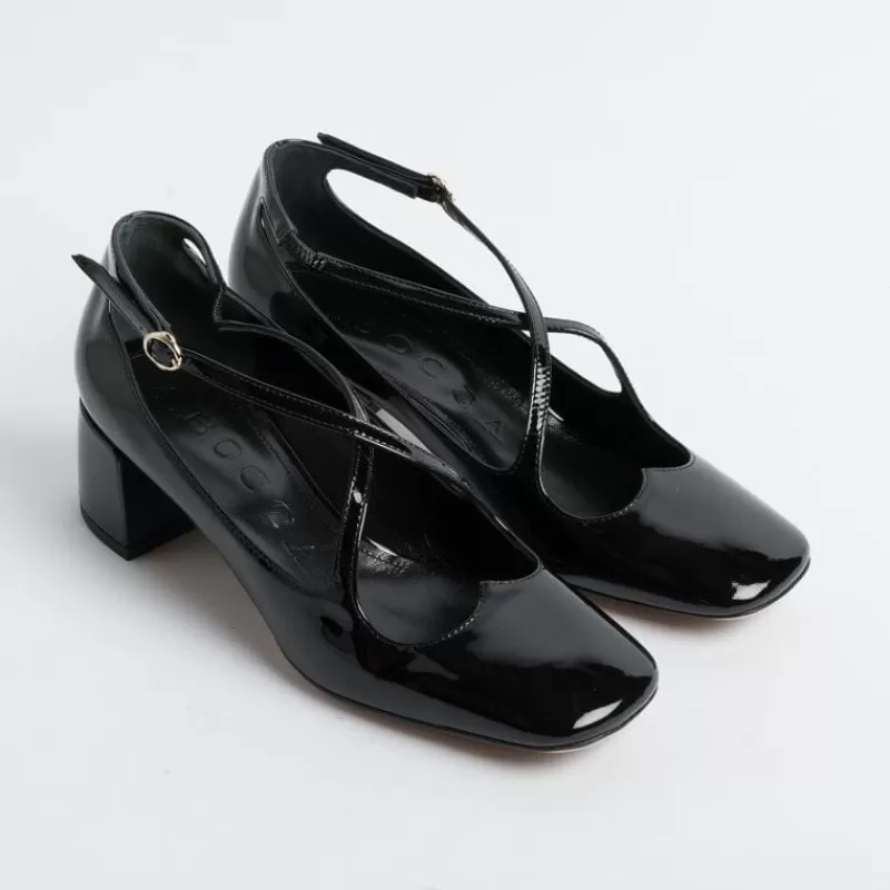 A.BOCCA - Decollete - 32019 - Vernice Nero<Collezione Scarpe Donna Decollete