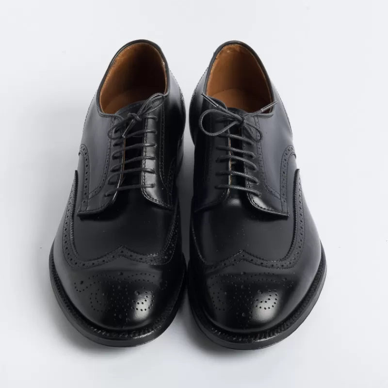 Alden - 54210 - Derby Vitello Duilio Modified (Ergonomica) - Nero<Collezione Scarpe Uomo Allacciate