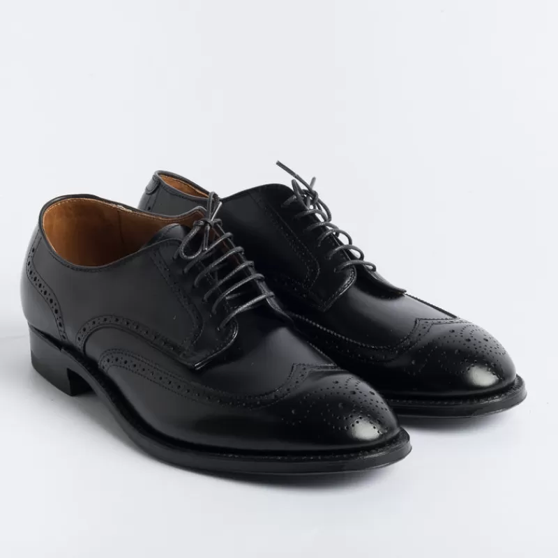 Alden - 54210 - Derby Vitello Duilio Modified (Ergonomica) - Nero<Collezione Scarpe Uomo Allacciate