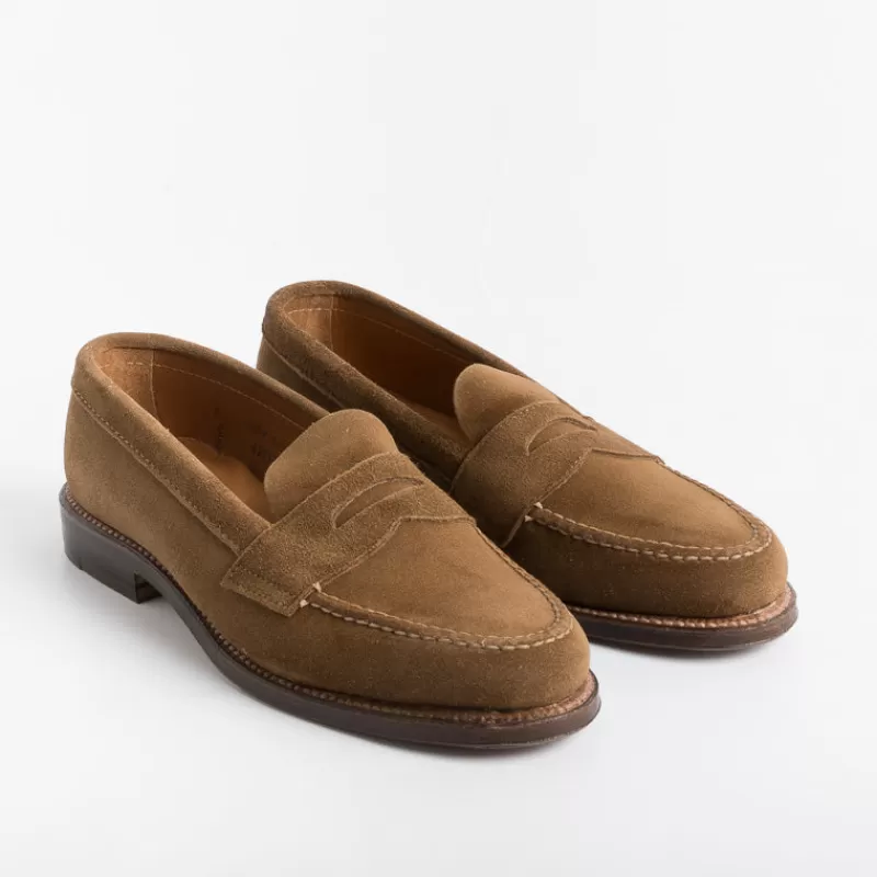 Alden - 6243F - Mocassino - Camoscio Snuff<Collezione Scarpe Uomo Mocassini