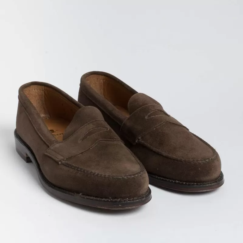 Alden - 6245F - Mocassino - Camoscio Marrone<Collezione Scarpe Uomo Mocassini