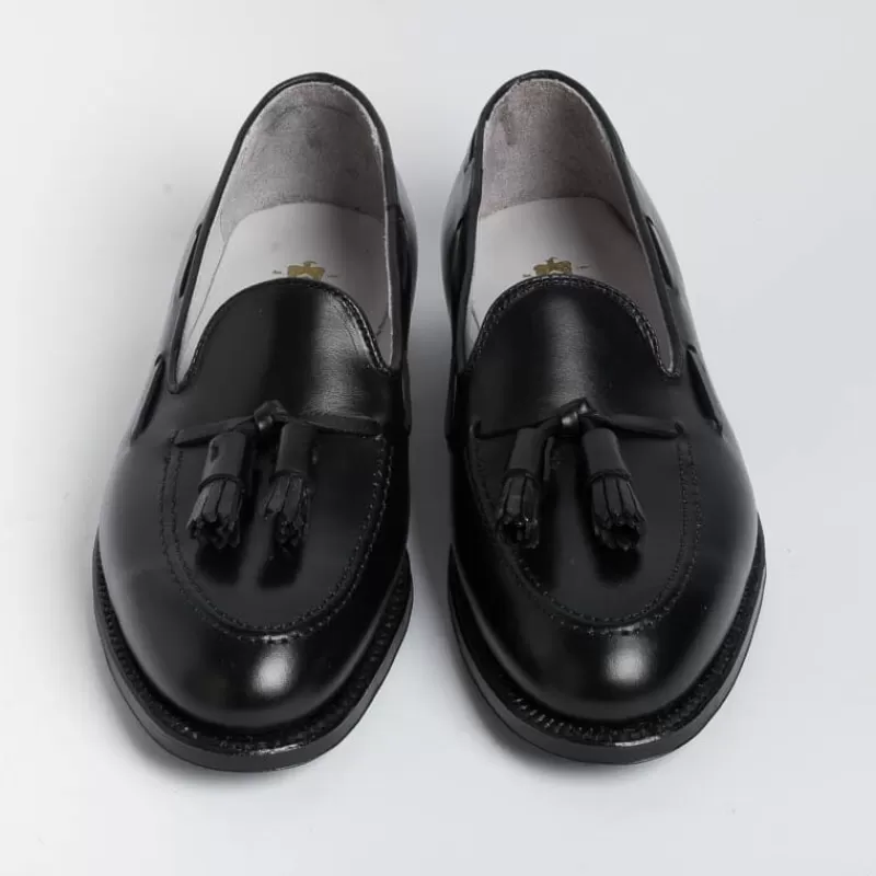 Alden - 660 Mocassino Tassel - Vitello Nero<Collezione Scarpe Uomo Mocassini