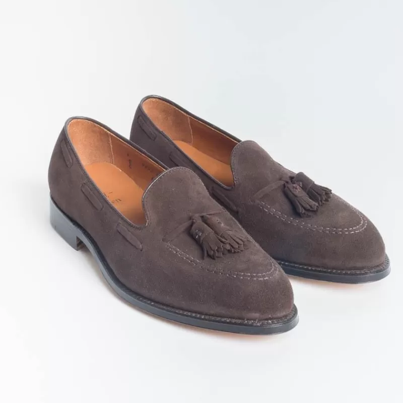 Alden - 666 Mocassino Tassel - Camoscio Testa Di Moro<Collezione Scarpe Uomo Mocassini