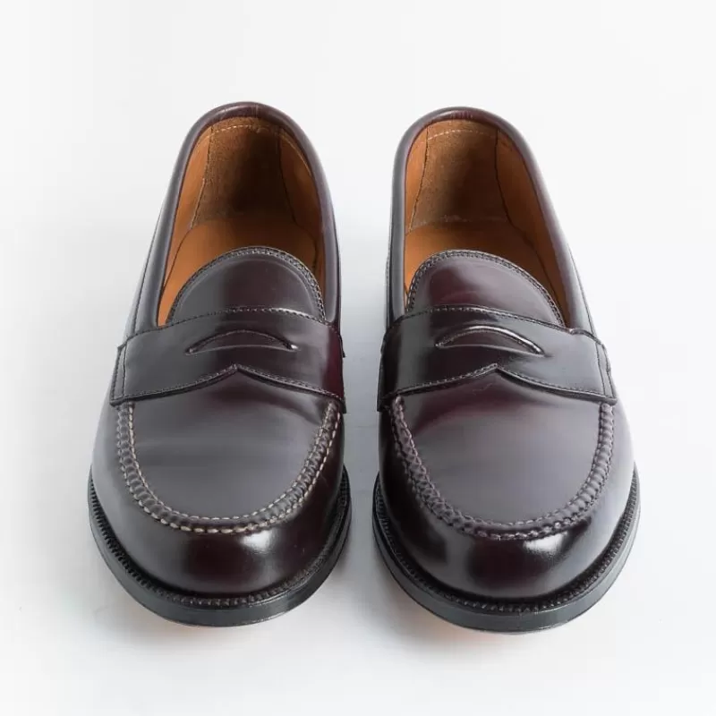 Alden - Mocassino 986 - Burgundy<Collezione Scarpe Uomo Mocassini