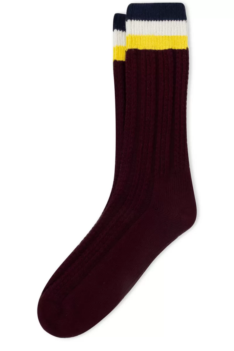 CappellettoShop Ant 45 - Arran R01 - Bordeaux<Collezione Accessori Uomo Calzini