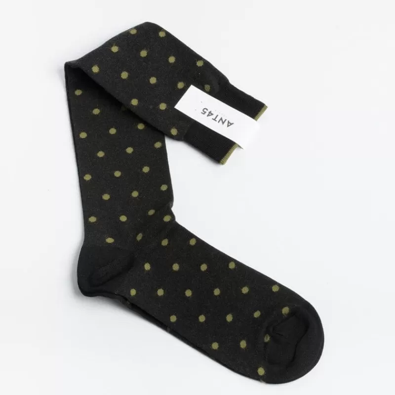 CappellettoShop Ant 45 - Dotty K01 - Nero<Collezione Accessori Uomo Calzini