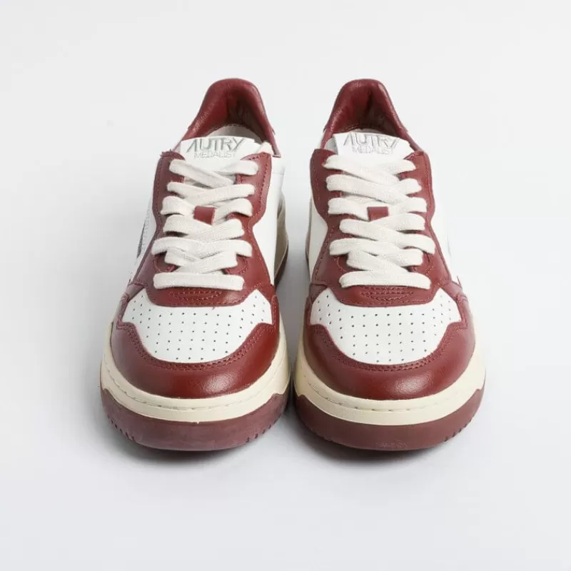 AUTRY - Collezione donna Autry - Aulw Wb35 -Sneakers Low Wom Leat - Bianco Syrah<Collezione Scarpe Donna Sneakers