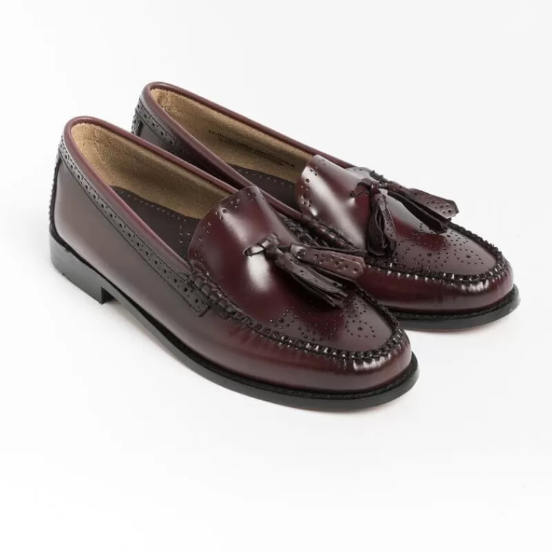 G.H. BASS - Collezione Donna Bass - Mocassino - Ba10 - Pelle Bordeaux<Collezione Scarpe Donna Mocassini