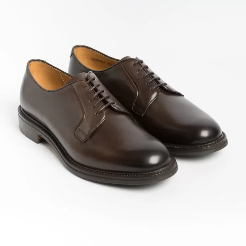 Berwick 1707 - 5170 - Derby - Nomera Testa Di Moro<Collezione Scarpe Uomo Allacciate