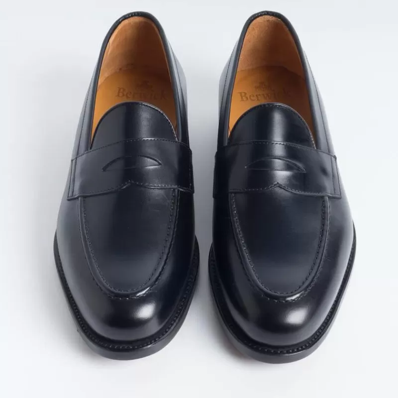 Berwick 1707 - 9628 - Mocassino - Boxcalf Nero<Collezione Scarpe Uomo Mocassini