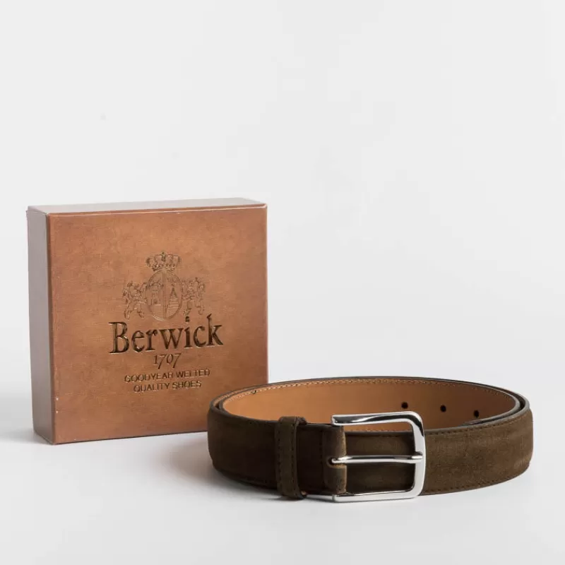 Berwick 1707 - Cintura - Camoscio - Florence Ci400554<Collezione Accessori Uomo Cinture