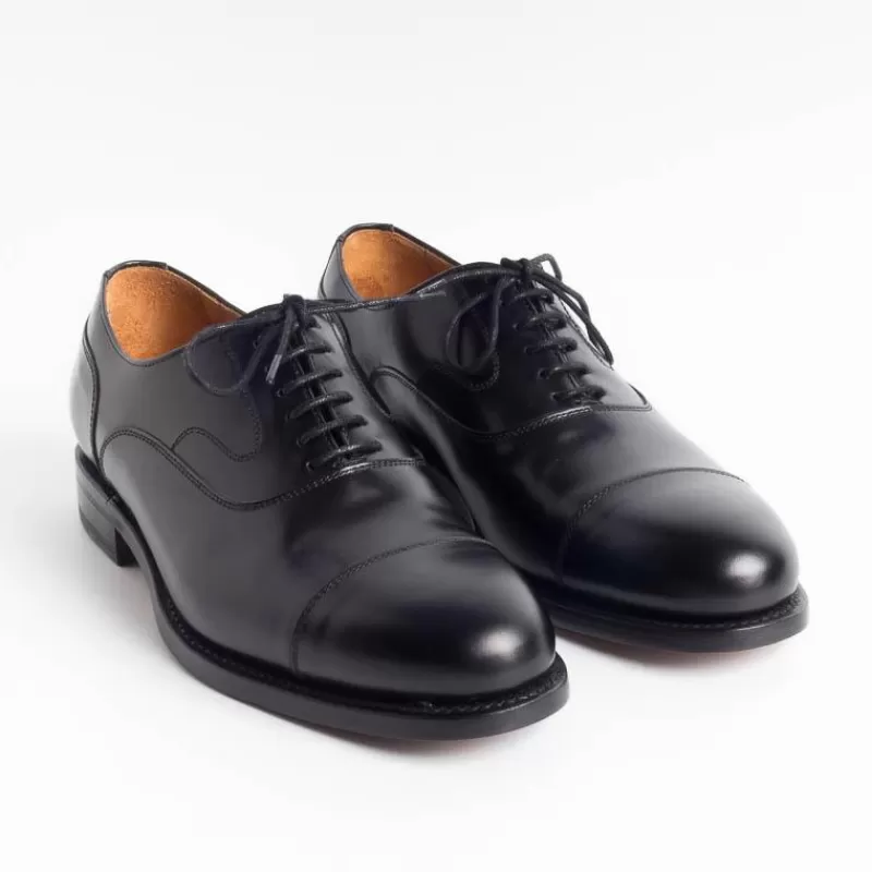 Berwick 1707 - Francesina - 4491 - Nero<Collezione Scarpe Uomo Cerimonia