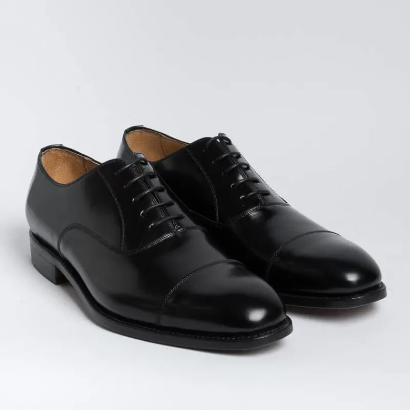 Berwick 1707 - Francesina - 5217- Antik Nero<Collezione Scarpe Uomo Cerimonia