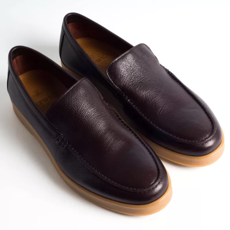 Berwick 1707 -Mocassino 4795 - Polo Brown<Collezione Scarpe Uomo Mocassini