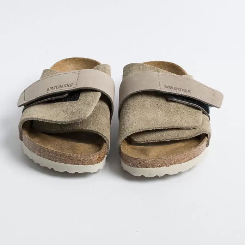 BIRKENSTOCK - Sandali Bassi 1015573 - Kyoto - Taupe<Collezione Scarpe Donna Sandali Bassi