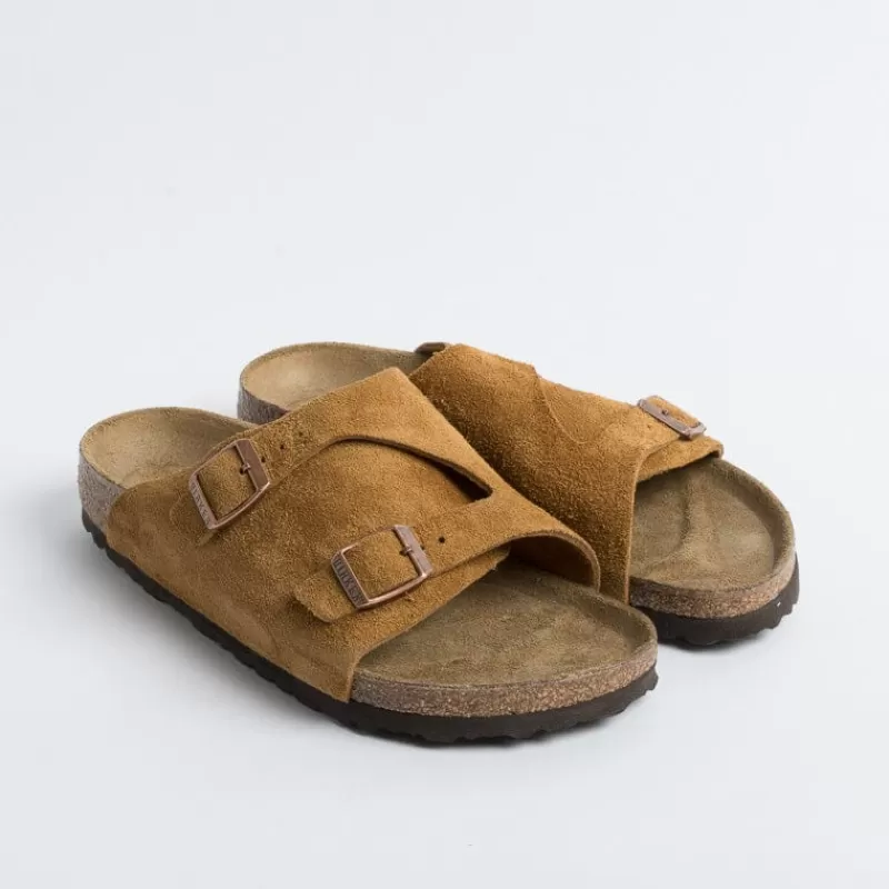 BIRKENSTOCK - Sandali Bassi 1023891 - Zurich Bs - Mink<Collezione Scarpe Donna Sandali Bassi