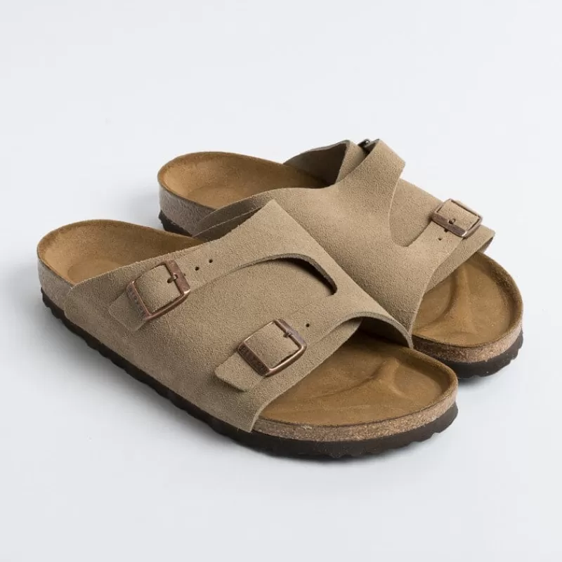 BIRKENSTOCK - Sandali Bassi 1023891 - Zurich Bs - Taupe<Collezione Scarpe Donna Sandali Bassi