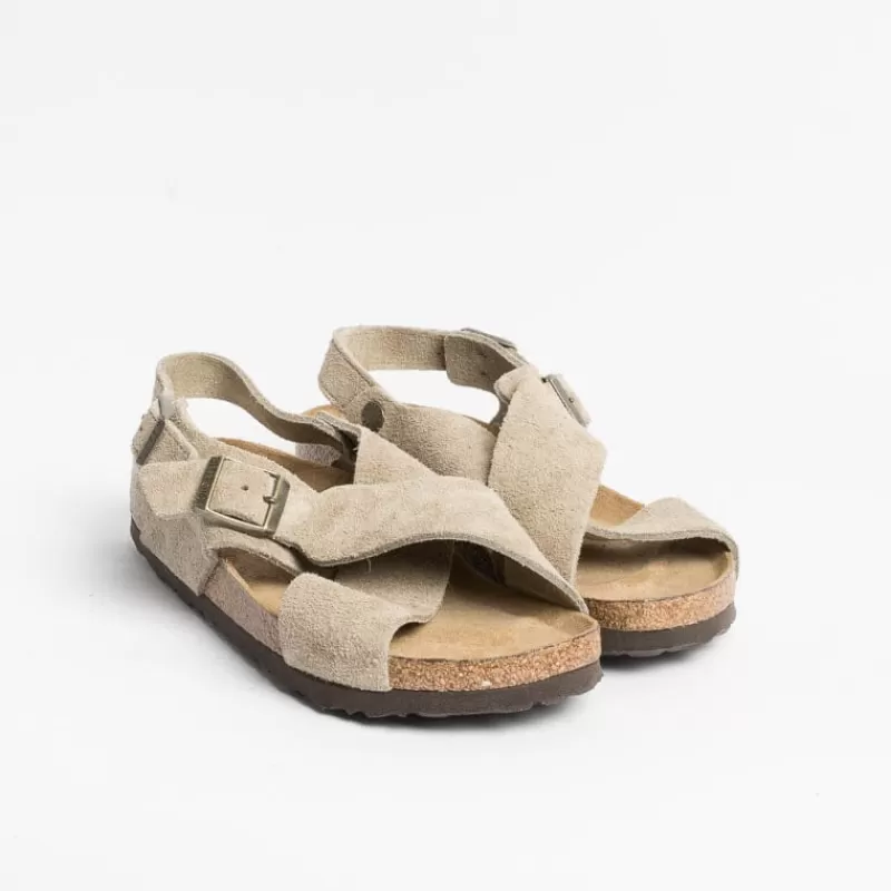 BIRKENSTOCK - Sandali Bassi 1024110 - Tulum - Taupe<Collezione Scarpe Donna Sandali Bassi