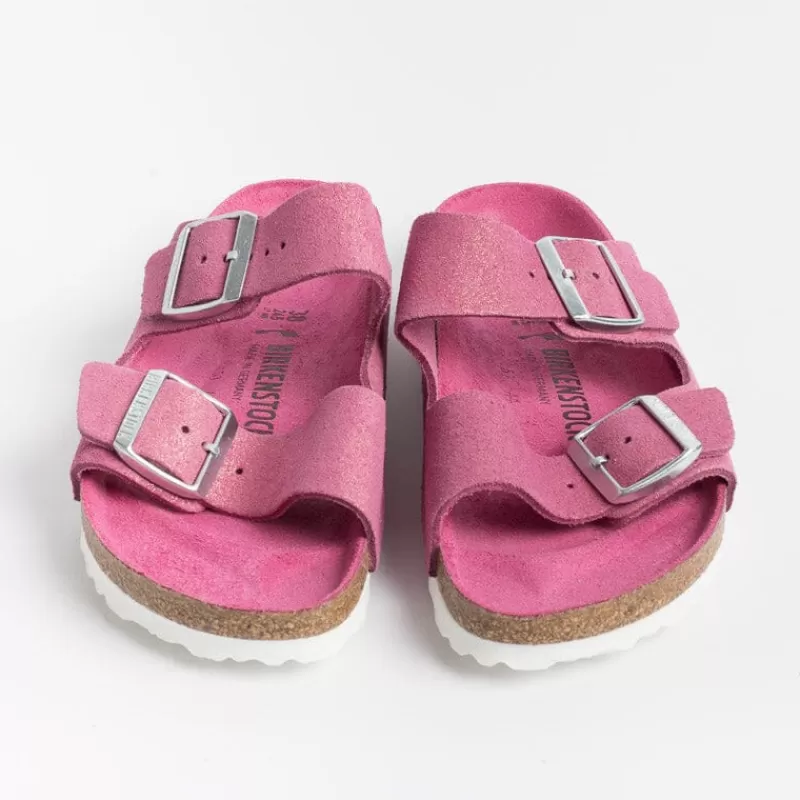 BIRKENSTOCK - Sandali Bassi 1024218 - Arizona Bs - Shimmering Fucsia<Collezione Scarpe Donna Sandali Bassi