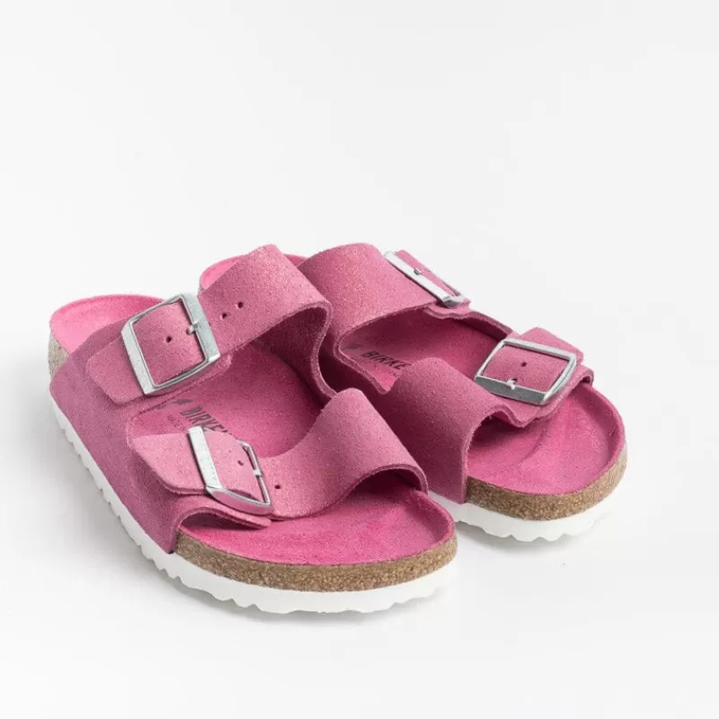 BIRKENSTOCK - Sandali Bassi 1024218 - Arizona Bs - Shimmering Fucsia<Collezione Scarpe Donna Sandali Bassi