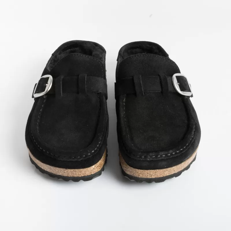 BIRKENSTOCK - Sleepers 1018126 - Buckley - Shearling Nero<Collezione Scarpe Donna Sabot E Sleepers