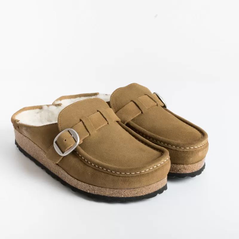 BIRKENSTOCK - Sleepers 1018126 - Buckley - Shearling Tea<Collezione Scarpe Donna Sabot E Sleepers