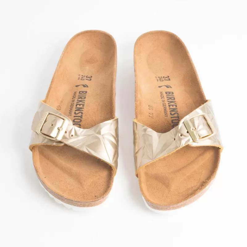 BIRKENSTOCK Sandali Bassi - 1008456 - Madrid - Spectral Platin<Collezione Scarpe Donna Sandali Bassi