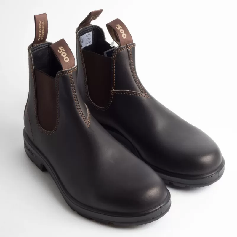 Blundstone - 500 - Stout Brown<Collezione Scarpe Uomo Polacchi