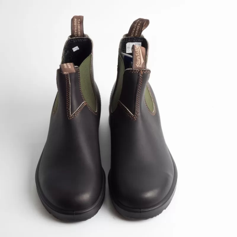 Blundstone - 519 - Stout Brown/Olive<Collezione Scarpe Uomo Polacchi