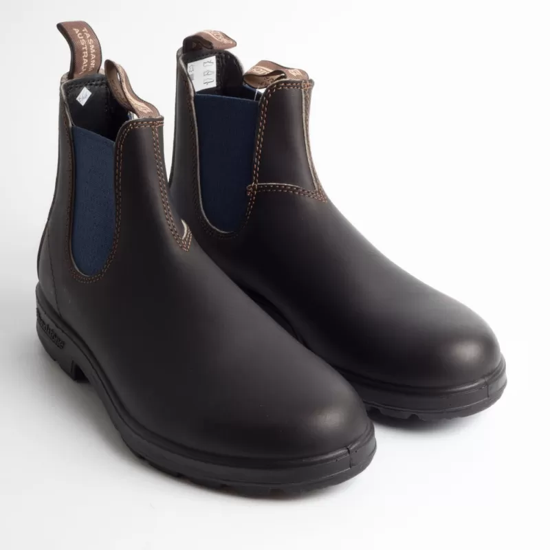 Blundstone - 578 - Stout Brown/Blue<Collezione Scarpe Uomo Polacchi