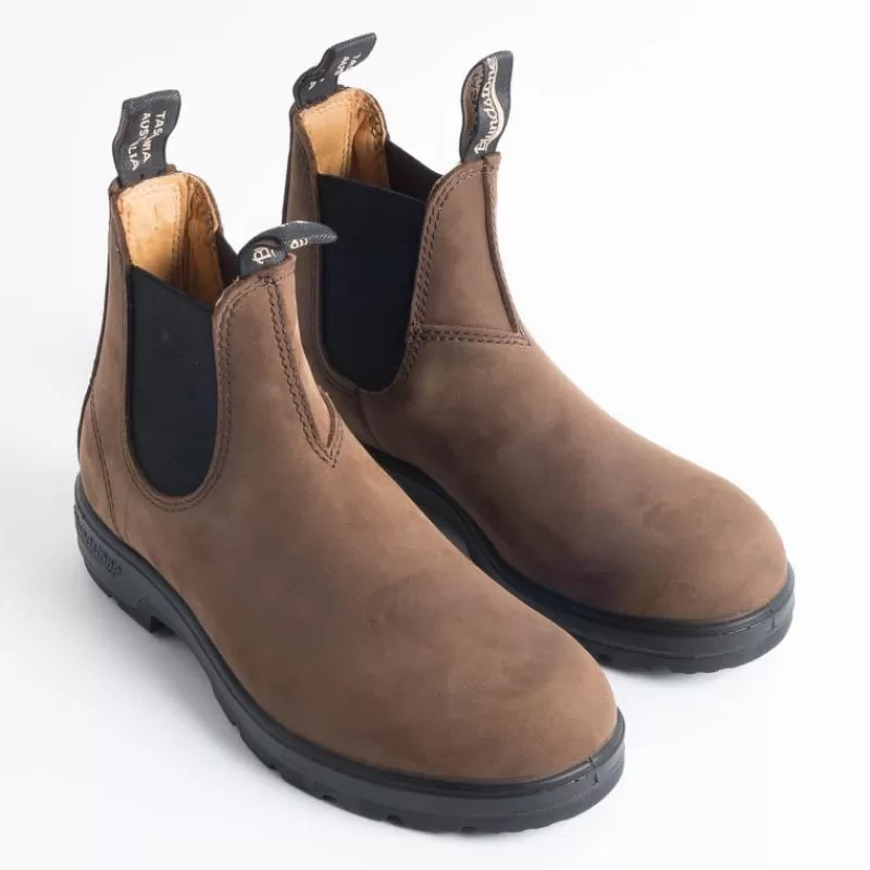 Blundstone - Stivaletto 1620 - Brown Nabuck<Collezione Scarpe Uomo Polacchi