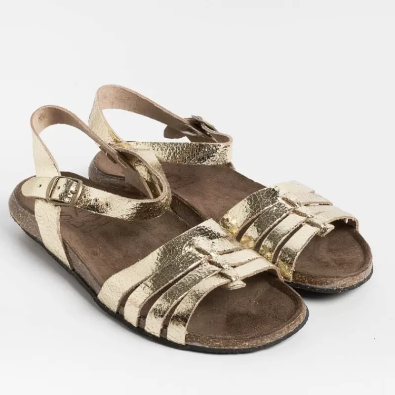 BOSABO - Sandali Bassi - 478 - Old Metal Oro<Collezione Scarpe Donna Sandali Bassi