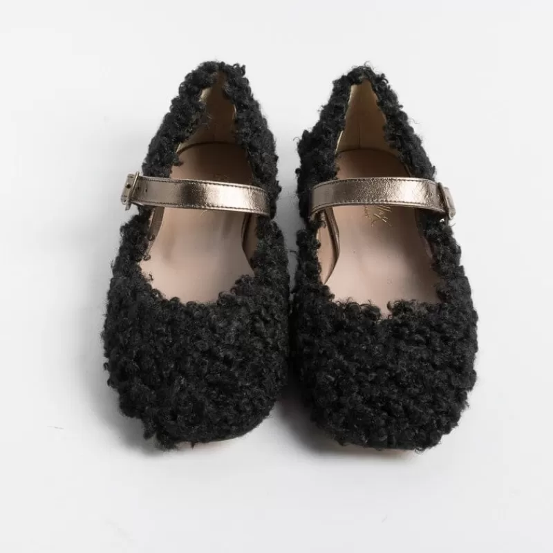 CHEVILLE - Ballerina - Nelda Na - Ricciolo Nero<Collezione Scarpe Donna Ballerine