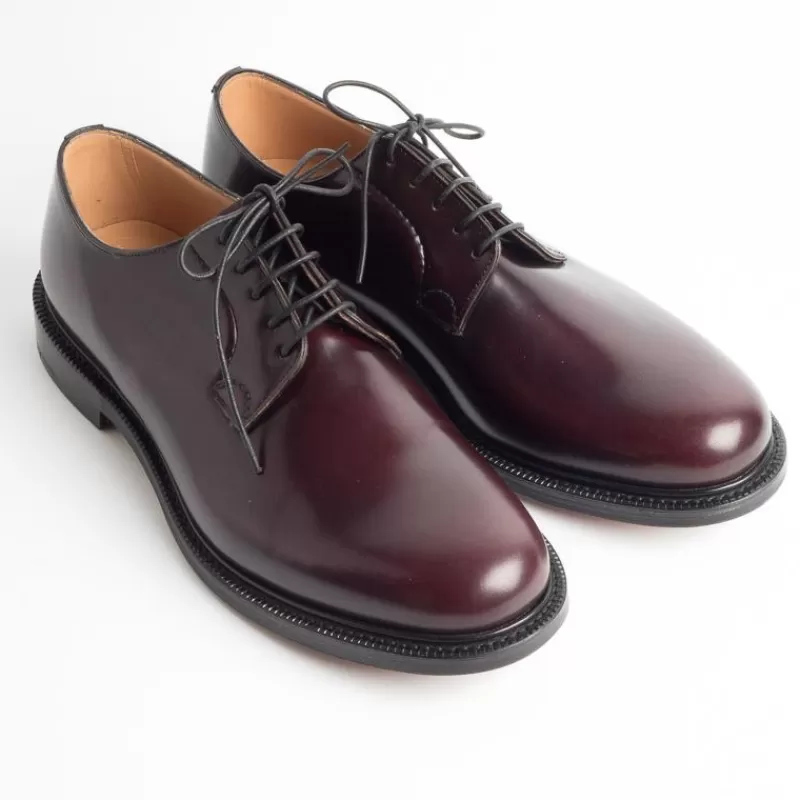 Church's - Derby - Shannon - Burgundy<Collezione Scarpe Uomo Allacciate