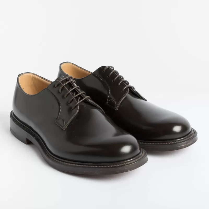 Church's - Derby - Shannon - Light Ebony<Collezione Scarpe Uomo Allacciate