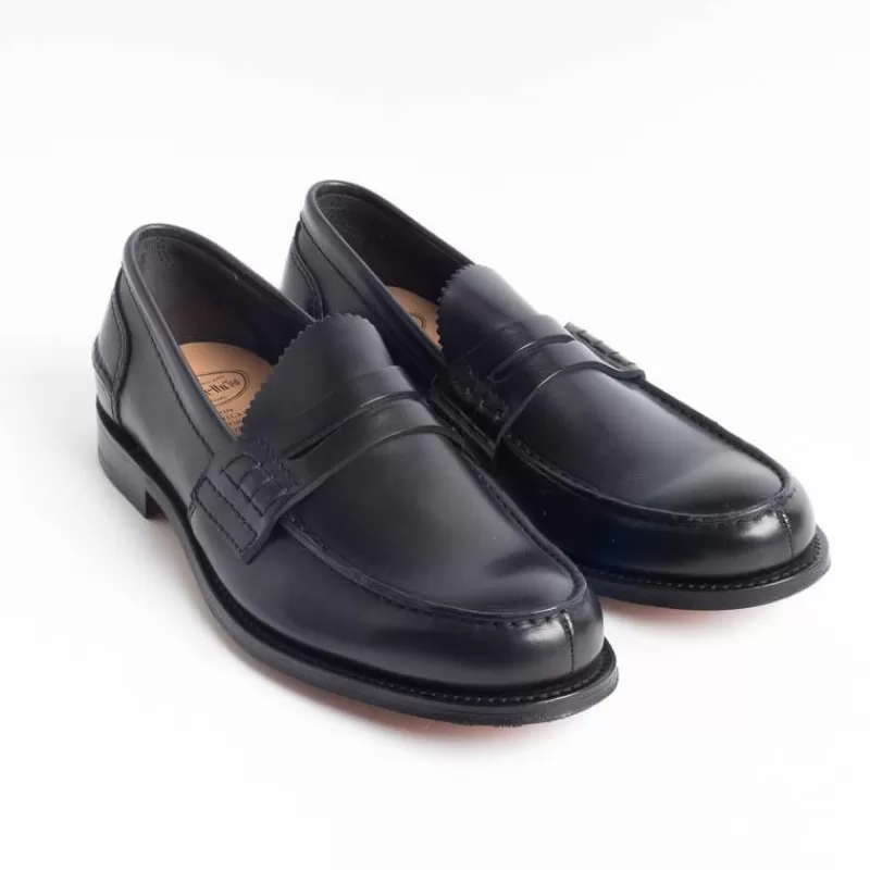 Church's - Mocassino - Pembrey - Vitello Nero<Collezione Scarpe Uomo Mocassini