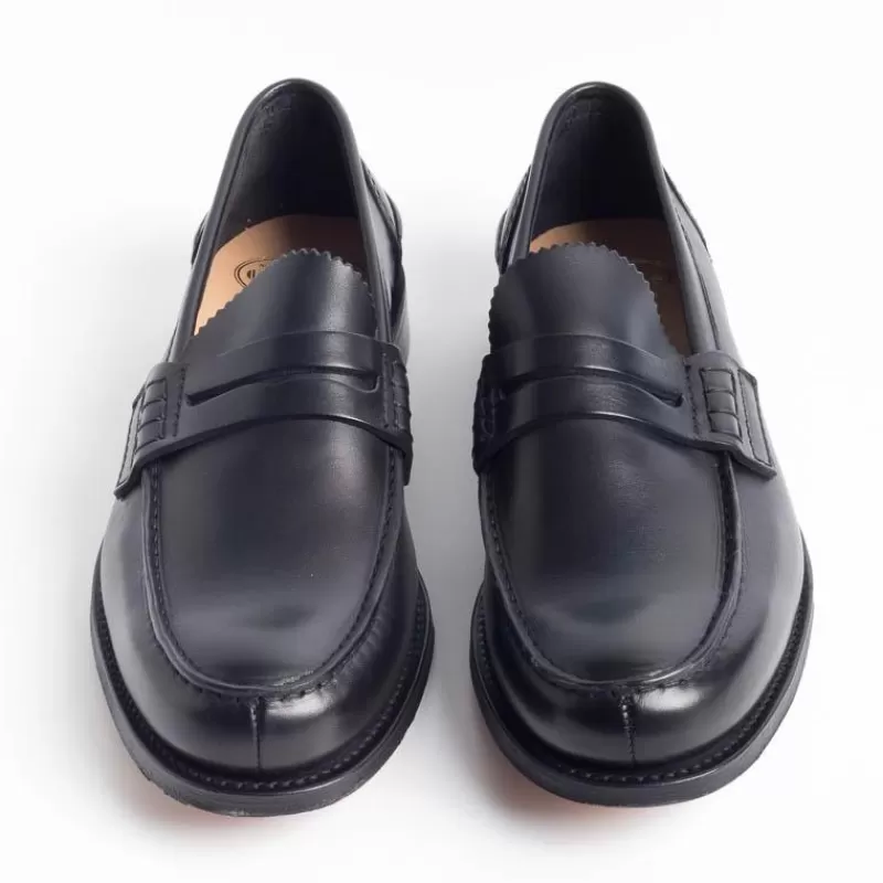 Church's - Mocassino - Pembrey - Vitello Nero<Collezione Scarpe Uomo Mocassini