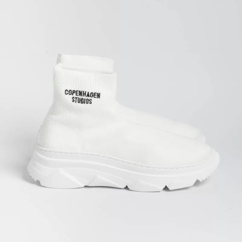 COPENHAGEN - Sneakers Stivaletto - Cph198 - Bianco<Collezione Scarpe Donna Sneakers