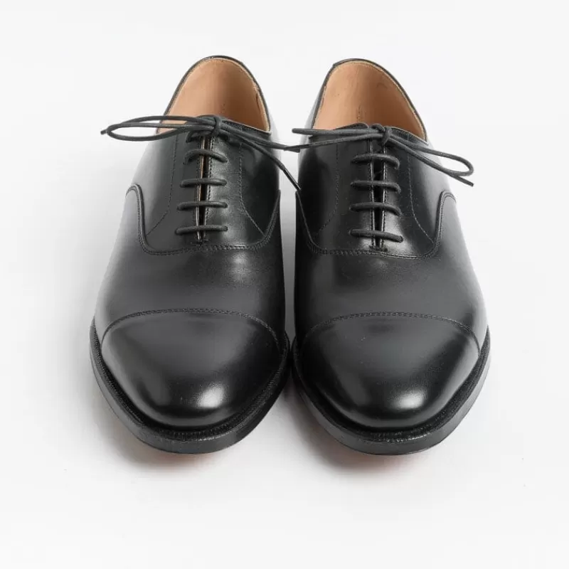 CROCKETT & JONES - Francesina - Connaught - 27742A - Pelle Nero<Collezione Scarpe Uomo Francesine