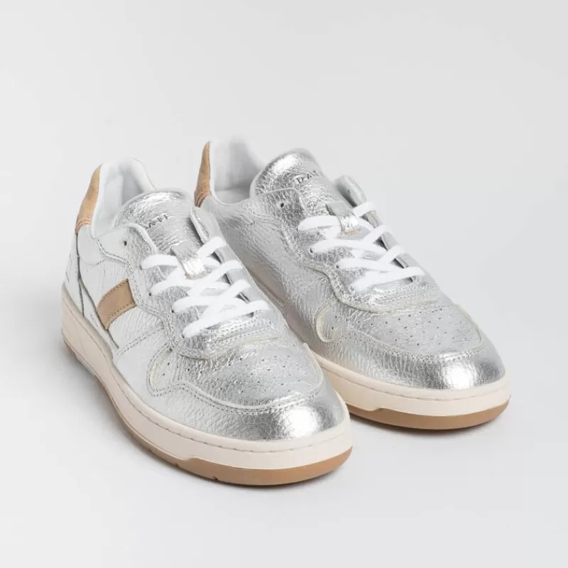 DATE - Sneakers - Court 2.0 - C2Shhsl - Shiny Argento<Collezione Scarpe Donna Sneakers