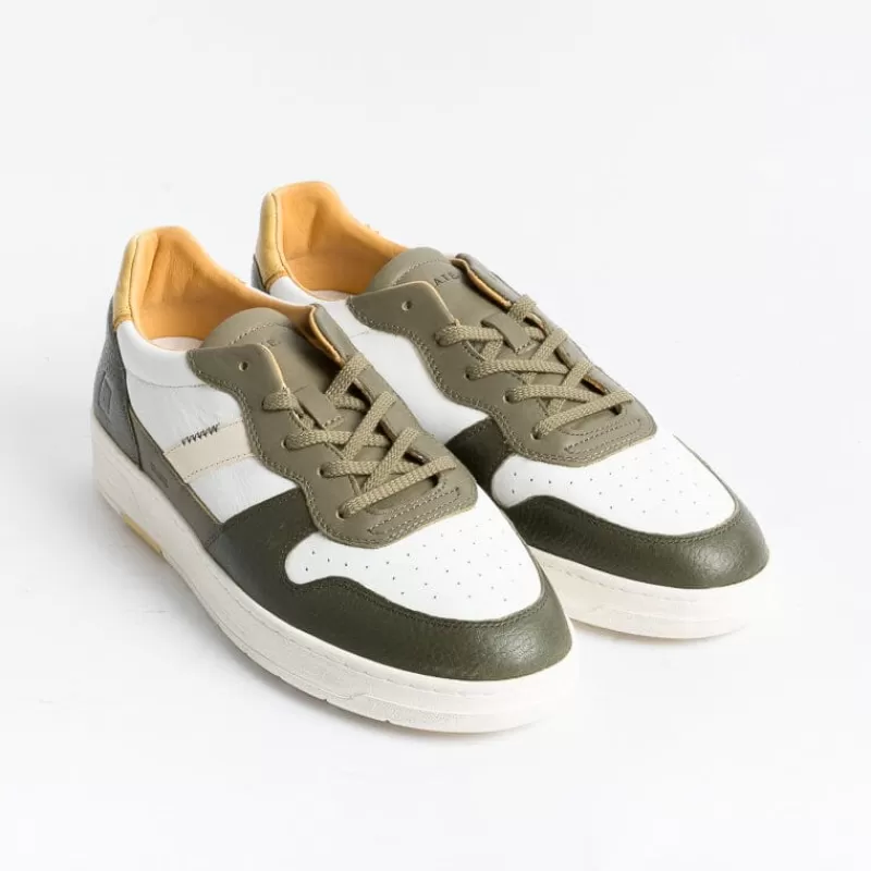 DATE - Sneakers - Court 2.0 - Natural White Army<Collezione Scarpe Uomo Sneakers