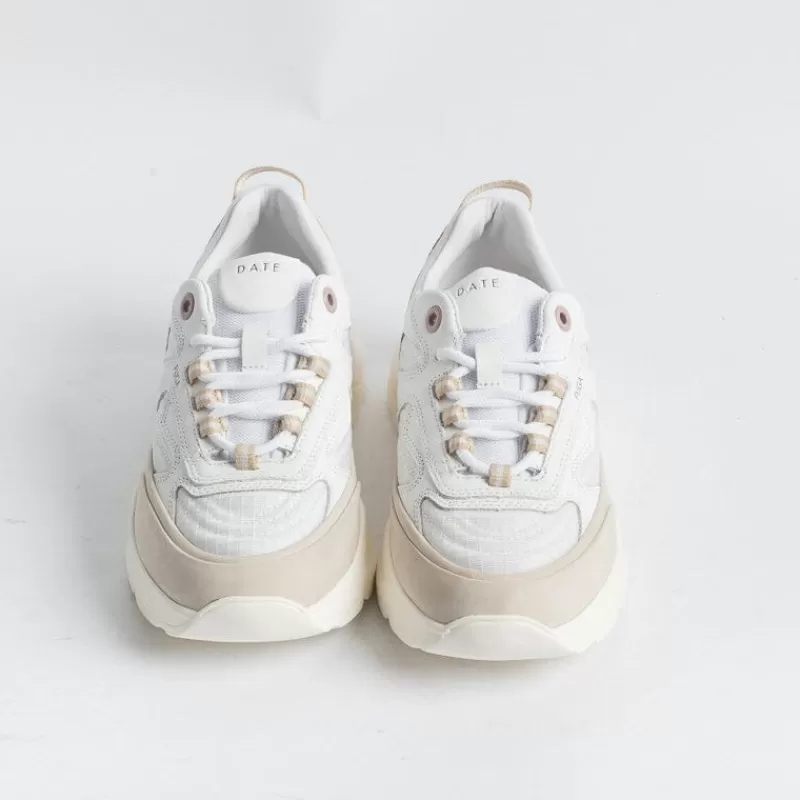 DATE - Sneakers - Fuga Method - Bianco Beige<Collezione Scarpe Donna Sneakers