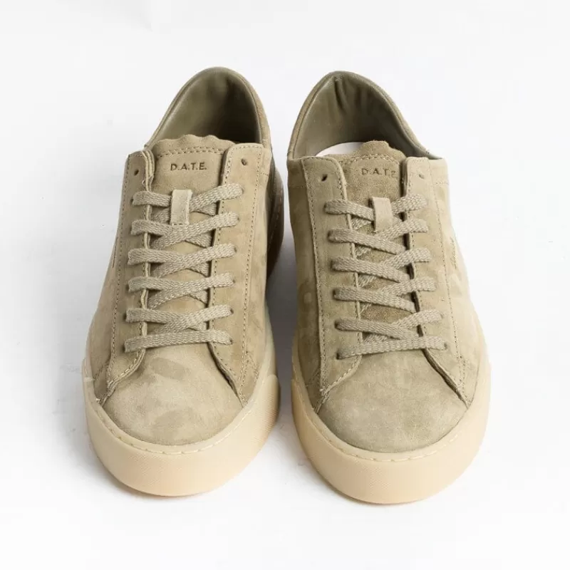 DATE - Sneakers - Sonica - Mono Verde Army<Collezione Scarpe Uomo Sneakers