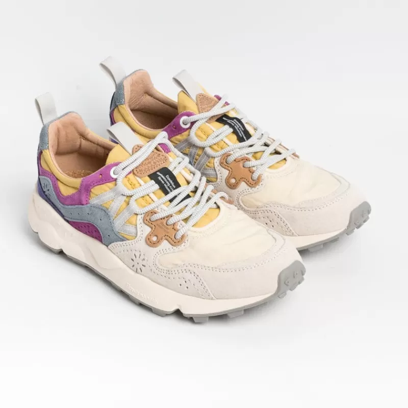 FLOWER MOUNTAIN - Sneakers Yamano 3 - 1N30 - Ocra/ Beige<Collezione Scarpe Donna Sneakers