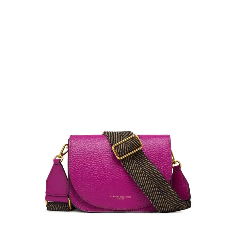 Gianni Chiarini Firenze - Bs 10115 - Tara - Hot Pink Cognac<Collezione Borse Donna Borse A Tracolla