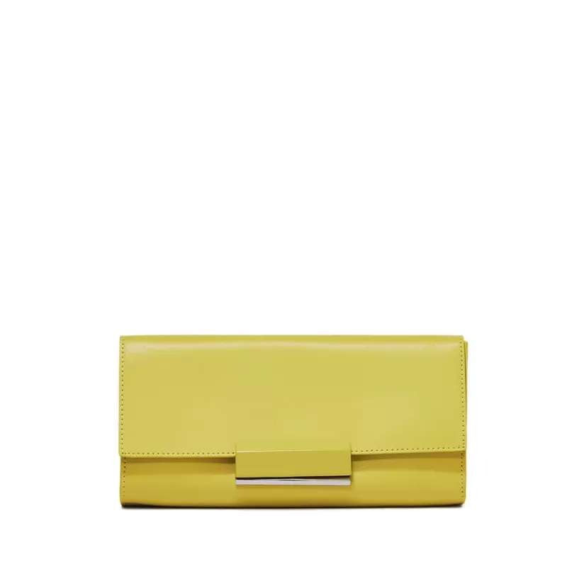 Gianni Chiarini Firenze - Clutch Lily - Bs 10196 - Giallo Polline<Collezione Borse Donna Clutch