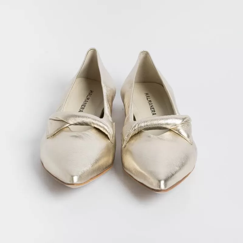 HALMANERA - Ballerina - Livia - Platino<Collezione Scarpe Donna Ballerine