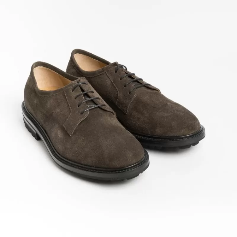 HENDERSON - Derby - 83200 - Suede Modica<Collezione Scarpe Uomo Allacciate