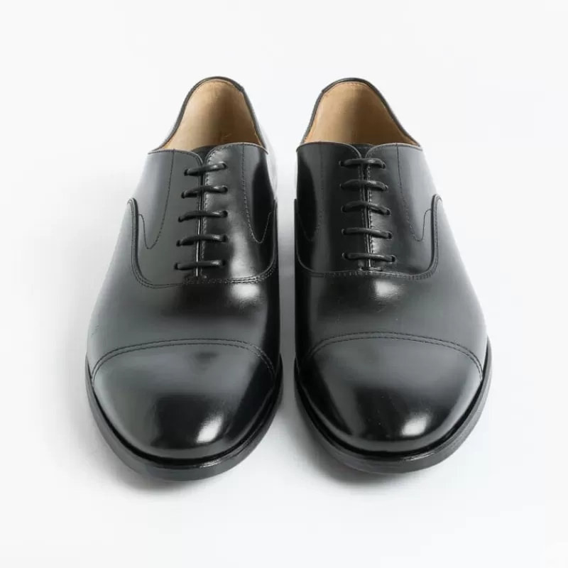 HENDERSON - Francesina Con Puntale 73307 - Vitello Nero<Collezione Scarpe Uomo Cerimonia