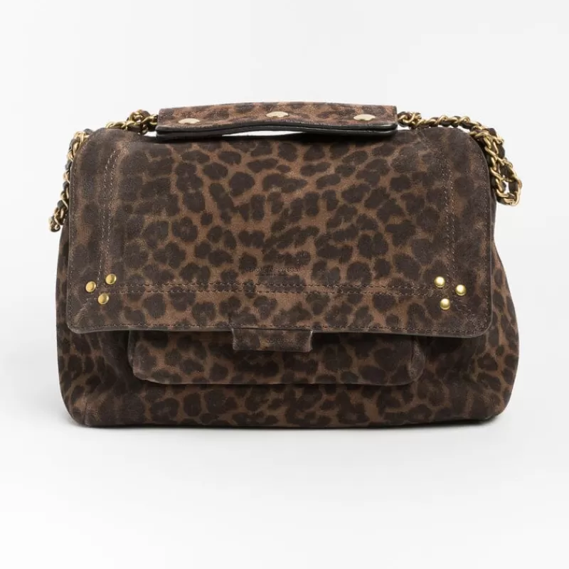 Jerome Dreyfuss - Borsa A Tracolla - Lulu M - Leopard<Collezione Borse Donna Borse A Tracolla